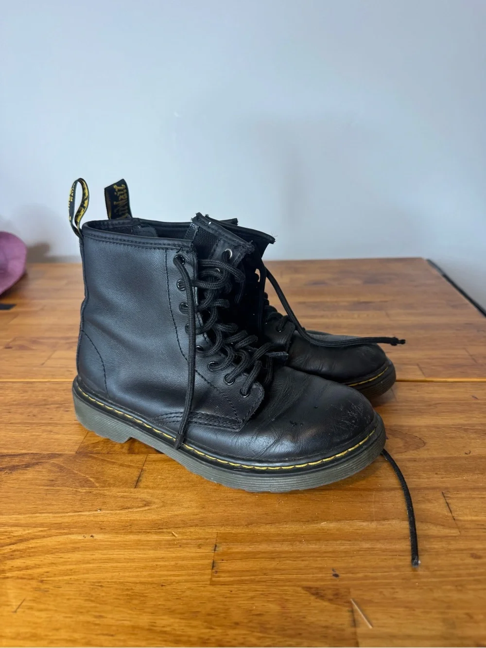 Dr. Martens black colorway